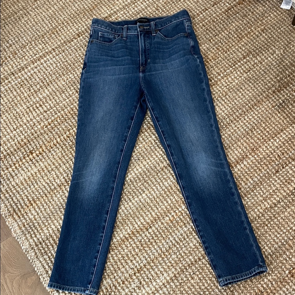 Banana Republic Dark Blue Straight Leg Jeans